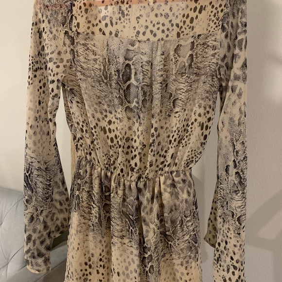 Animal Print Romper - Picture 2 of 5